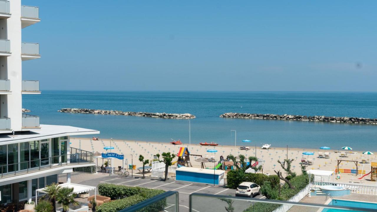 B&B Hotel Villa Nora Bellaria-Igea Marina Bagian luar foto